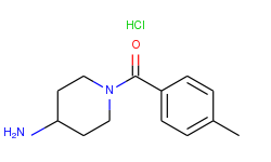1-(4-methylbenzoyl)piperidin-4-amine hydrochloride