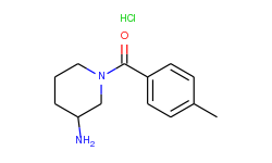 1-(4-methylbenzoyl)piperidin-3-amine hydrochloride