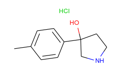 3-p-tolyl-pyrrolidin-3-ol hydrochloride