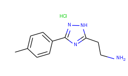 {2-[3-(4-methylphenyl)-1h-1,2,4-triazol-5-yl]-ethyl}amine hydrochloride