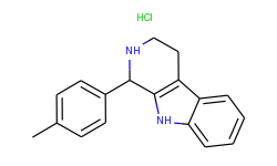 1-(4-methylphenyl)-2,3,4,9-tetrahydro-1h-beta-carboline hydrochloride