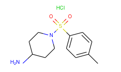 1-[(4-methylphenyl)sulfonyl]piperidin-4-amine hydrochloride