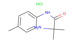 2-amino-2-methyl-n-(4-methylphenyl)propanamide hydrochloride