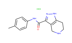 n-(4-methylphenyl)-4,5,6,7-tetrahydro-1h-pyrazolo-[4,3-c]pyridine-3-carboxamide hydrochloride