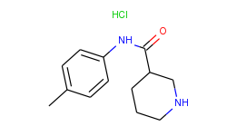 n-(4-methylphenyl)-3-piperidinecarboxamide hydrochloride