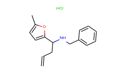 benzyl-[1-(5-methyl-furan-2-yl)-but-3-enyl]-amine hydrochloride