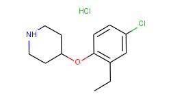 4-(4-chloro-2-ethylphenoxy)piperidine hydrochloride