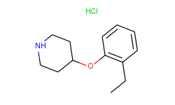 2-ethylphenyl 4-piperidinyl ether hydrochloride