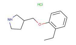 3-[(2-ethylphenoxy)methyl]pyrrolidine hydrochloride