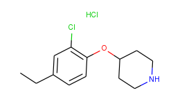 4-(2-chloro-4-ethylphenoxy)piperidine hydrochloride