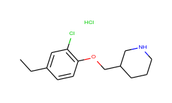 3-[(2-chloro-4-ethylphenoxy)methyl]piperidine hydrochloride