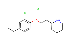 2-[2-(2-chloro-4-ethylphenoxy)ethyl]piperidine hydrochloride