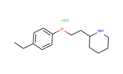 2-[2-(4-ethylphenoxy)ethyl]piperidine hydrochloride