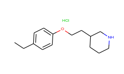 3-[2-(4-ethylphenoxy)ethyl]piperidine hydrochloride