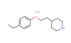 4-[2-(4-ethylphenoxy)ethyl]piperidine hydrochloride