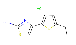 4-(5-ethyl-thiophen-2-yl)-thiazol-2-ylamine hydrochloride