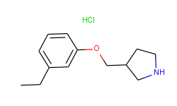3-[(3-ethylphenoxy)methyl]pyrrolidine hydrochloride