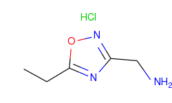 (5-ethyl-1,2,4-oxadiazol-3-yl)methylamine hydrochloride