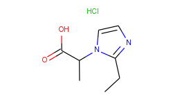 2-(2-ethyl-imidazol-1-yl)-propionic acid hydrochloride
