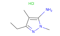 5-ethyl-2,4-dimethyl-2h-pyrazol-3-ylamine hydrochloride