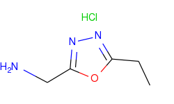 (5-ethyl-1,3,4-oxadiazol-2-yl)methylamine hydrochloride