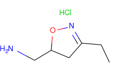 [(3-ethyl-4,5-dihydroisoxazol-5-yl)methyl]amine hydrochloride