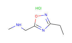 [(3-ethyl-1,2,4-oxadiazol-5-yl)methyl]methylamine hydrochloride