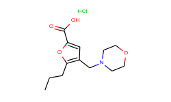 4-morpholin-4-ylmethyl-5-propyl-furan-2-carboxylic acid hydrochloride