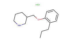 3-[(2-propylphenoxy)methyl]piperidine hydrochloride