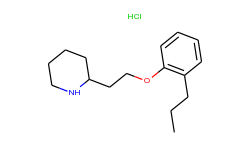 2-[2-(2-propylphenoxy)ethyl]piperidine hydrochloride