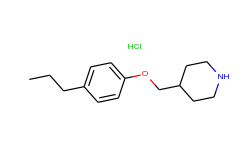 4-[(4-propylphenoxy)methyl]piperidine hydrochloride