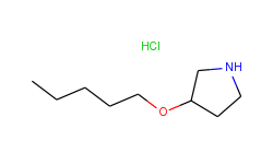 3-(pentyloxy)pyrrolidine hydrochloride
