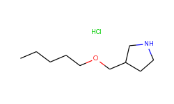 3-[(pentyloxy)methyl]pyrrolidine hydrochloride