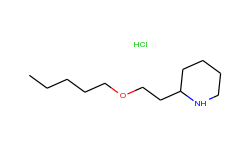 2-[2-(pentyloxy)ethyl]piperidine hydrochloride