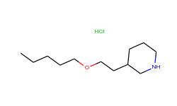 3-[2-(pentyloxy)ethyl]piperidine hydrochloride