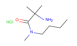 2-amino-n-butyl-n,2-dimethylpropanamide hydrochloride