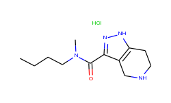 n-butyl-n-methyl-4,5,6,7-tetrahydro-1h-pyrazolo-[4,3-c]pyridine-3-carboxamide hydrochloride