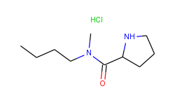 n-butyl-n-methyl-2-pyrrolidinecarboxamide hydrochloride