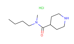 n-butyl-n-methyl-4-piperidinecarboxamide hydrochloride