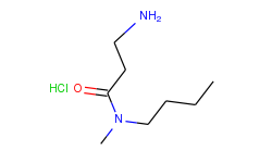 3-amino-n-butyl-n-methylpropanamide hydrochloride