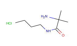 2-amino-n-butyl-2-methylpropanamide hydrochloride