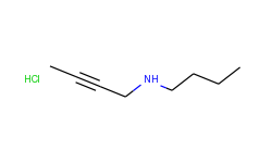 butyl-but-2-ynyl-amine hydrochloride