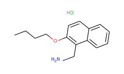 [(2-butoxy-1-naphthyl)methyl]amine hydrochloride