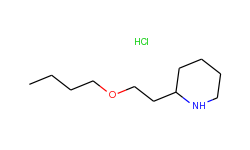 2-(2-butoxyethyl)piperidine hydrochloride