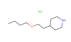 4-(2-butoxyethyl)piperidine hydrochloride