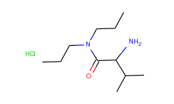 2-amino-3-methyl-n,n-dipropylbutanamide hydrochloride