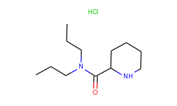 n,n-dipropyl-2-piperidinecarboxamide hydrochloride