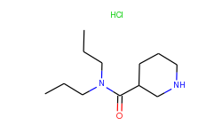 n,n-dipropyl-3-piperidinecarboxamide hydrochloride