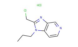 2-(chloromethyl)-1-propyl-1h-imidazo-[4,5-c]pyridine hydrochloride