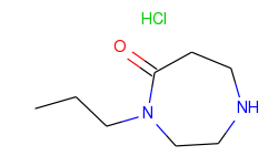 4-propyl-1,4-diazepan-5-one hydrochloride